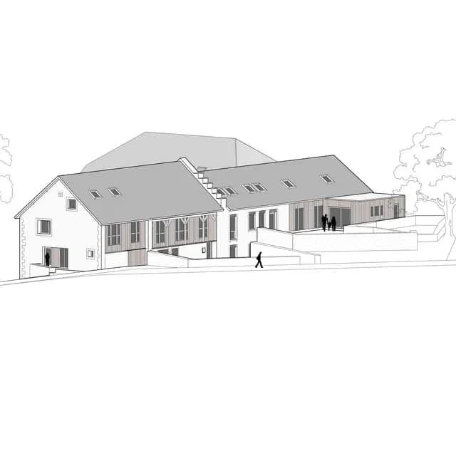 Axonométrie générale du projet