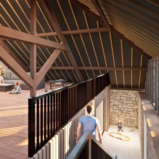 Vue 3D intermédiaire