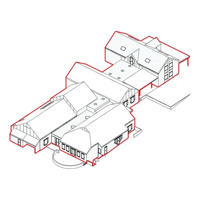 Axonométrie du projet