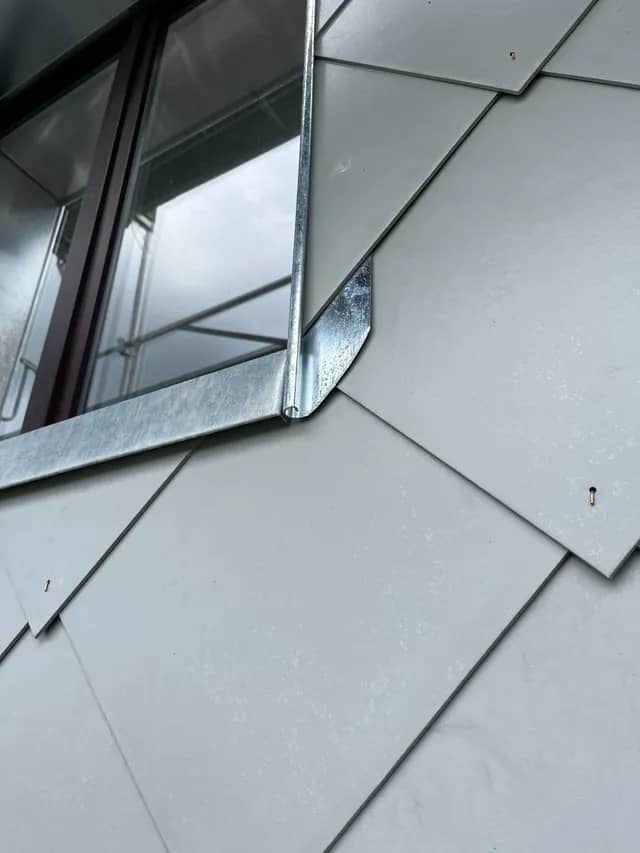 Détail constructif du zinc